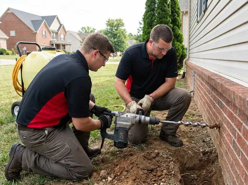 Subterranean Termite Treatment in Nashville, TN